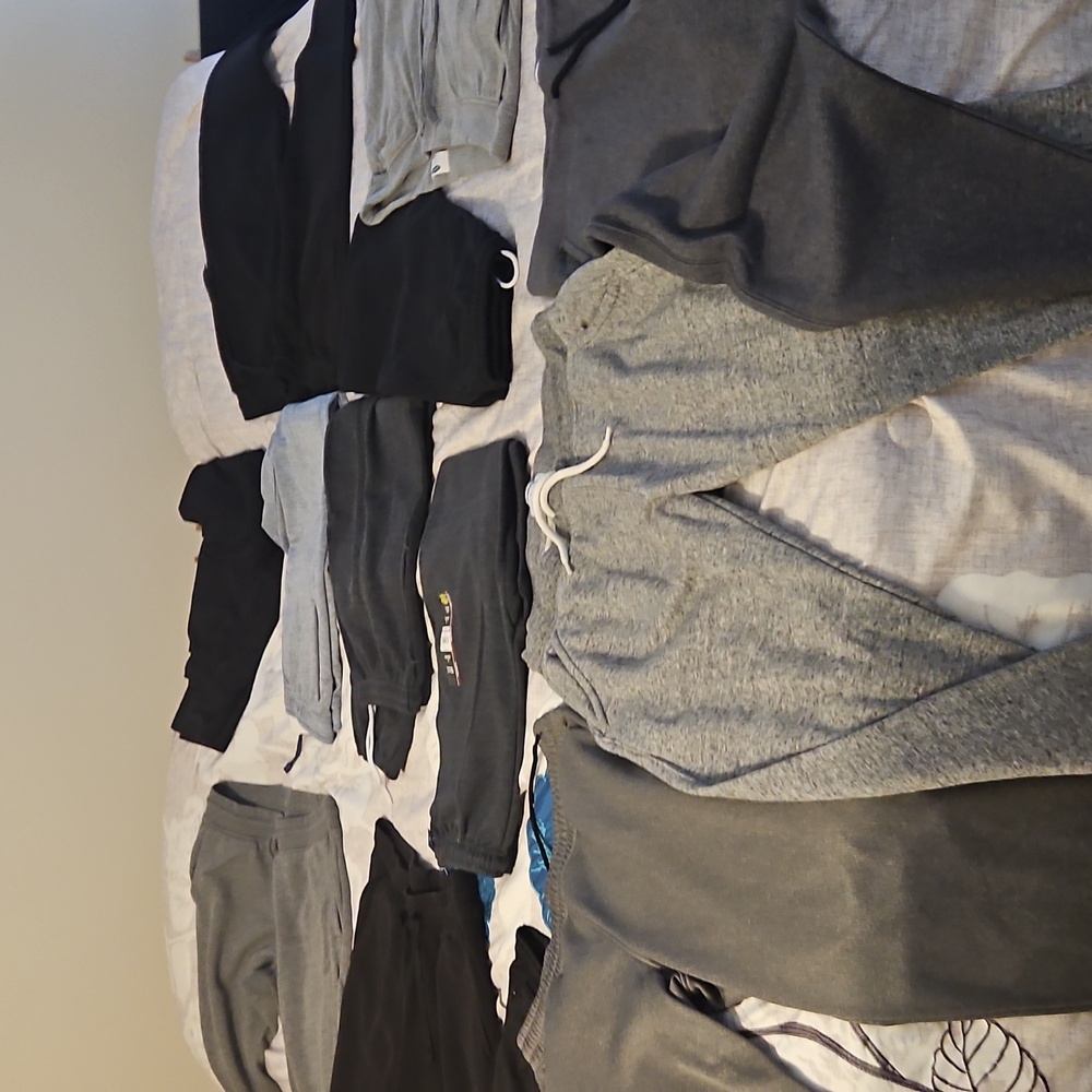 Bundle Of Mens Joggers And Sweat Paints Some New W/Tags Great Condition